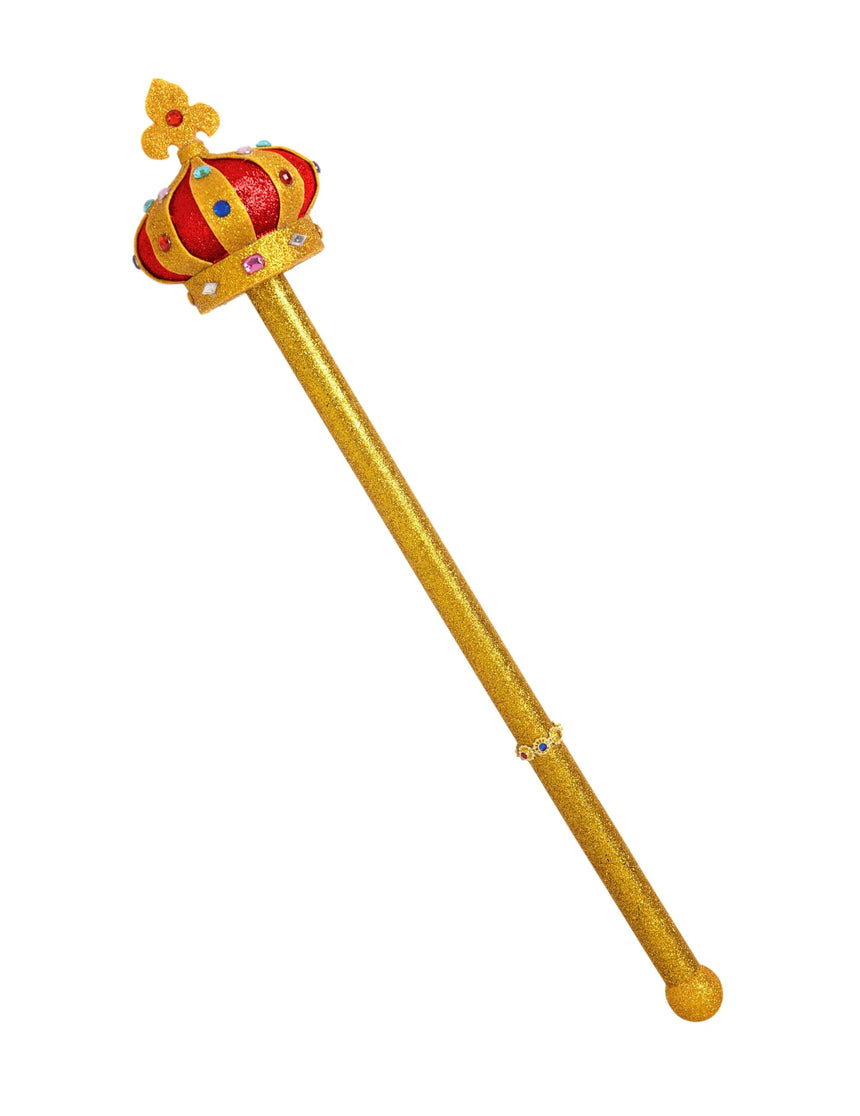 Sceptre royal doré