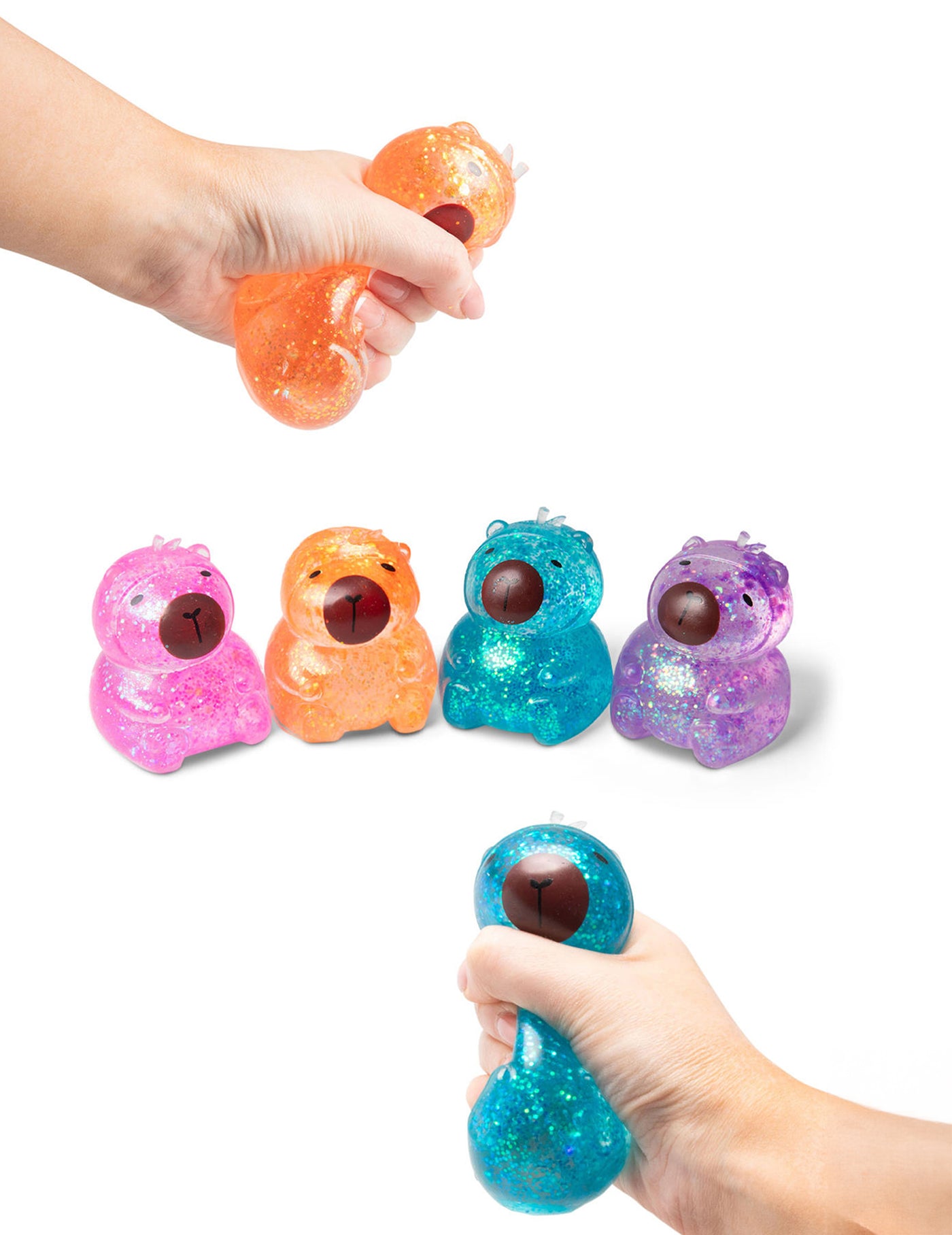 Balle capybara anti stress Scrunchems