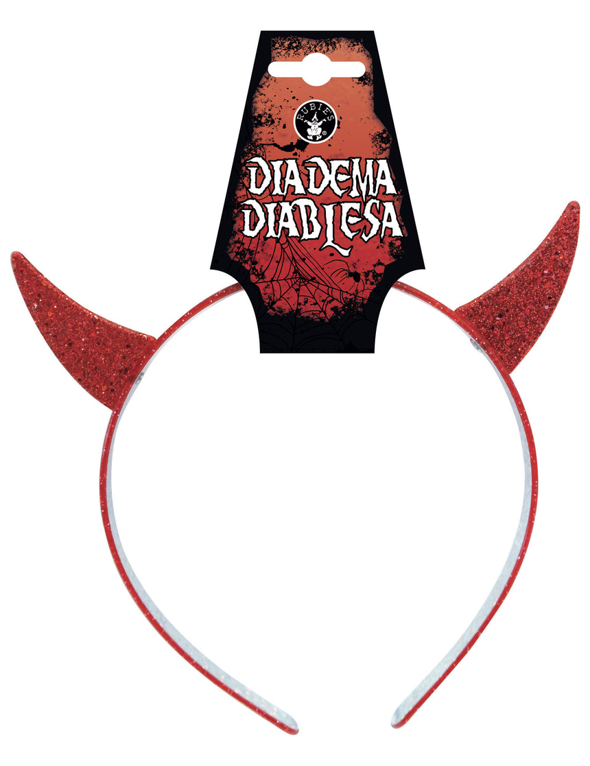 Serre-tête diablesse rouge fille