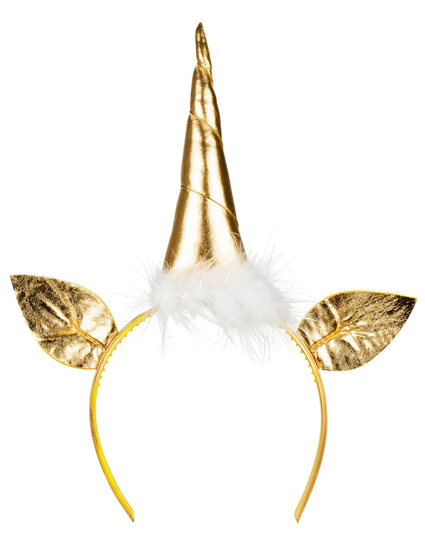 Serre-tête licorne or adulte
