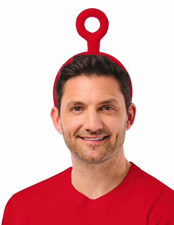 Serre-tête rouge Po Teletubbies adulte