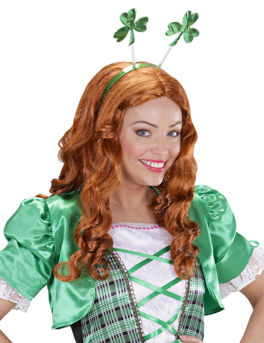 Serre-tête trèfles adulte Saint Patrick