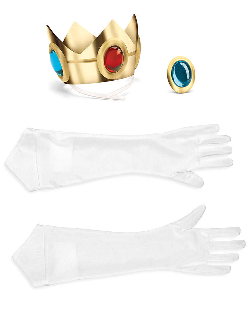 Set accessoires Princesse Peach Adulte