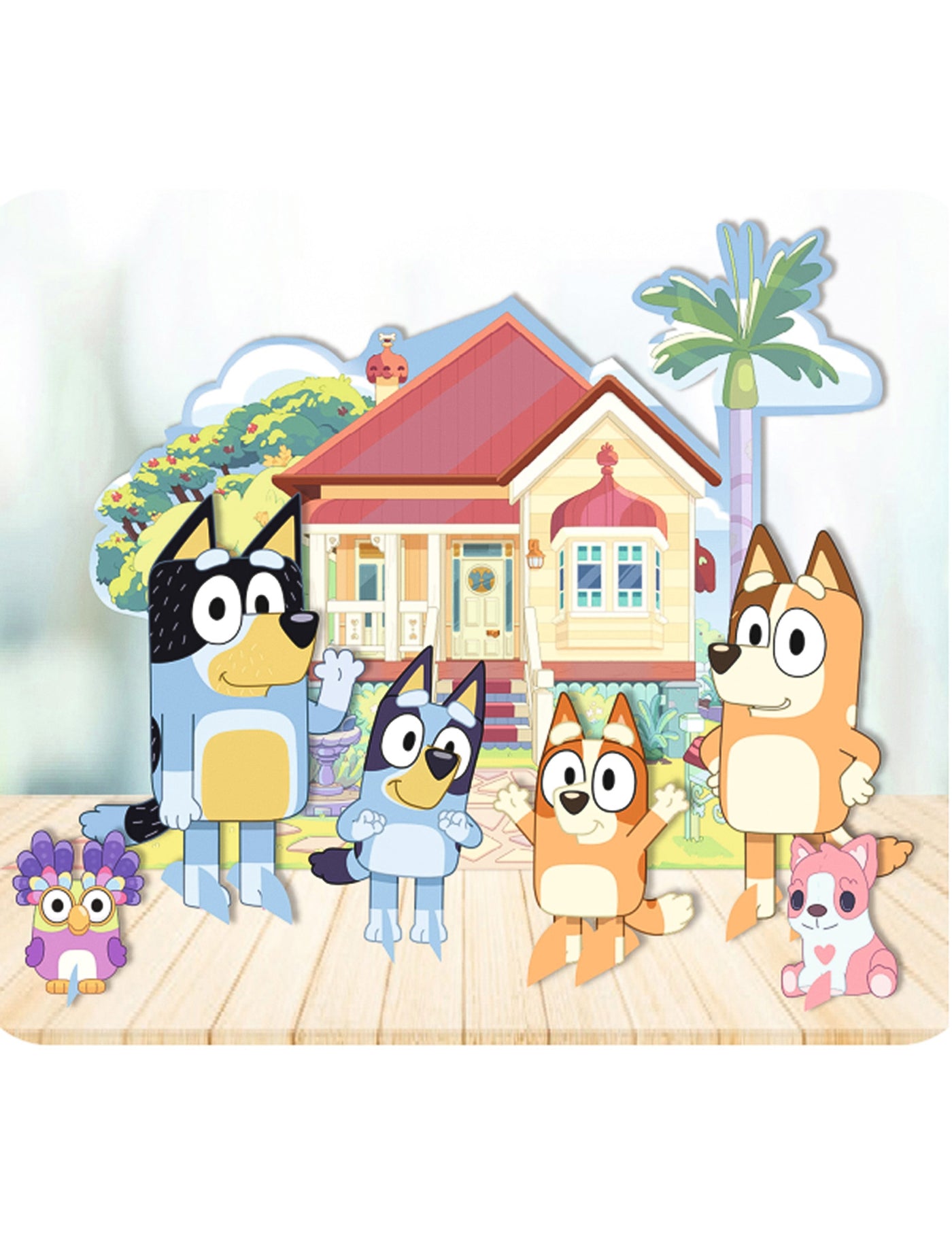 Set de décorations de table Bluey