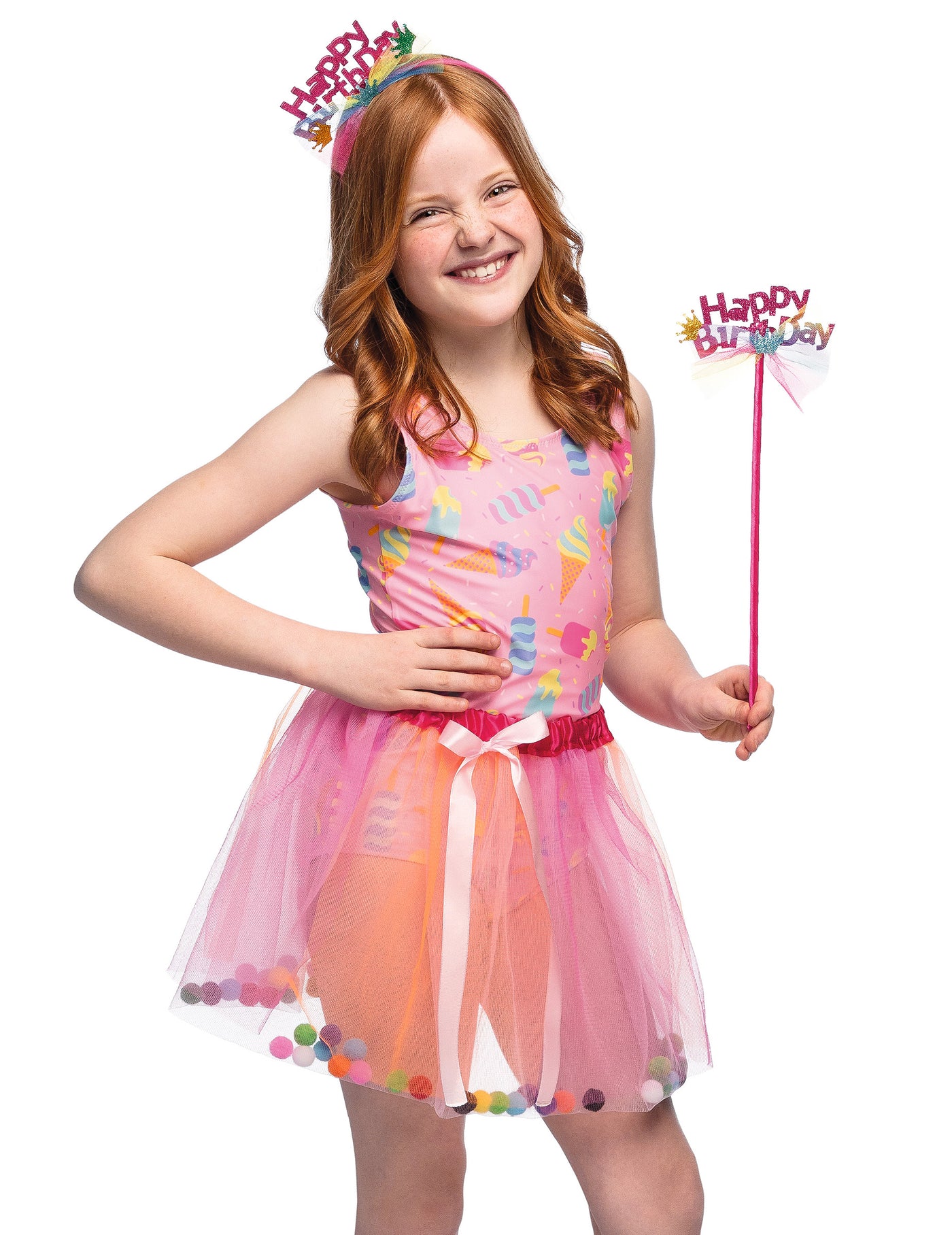 Set de fée Happy Birthday fille