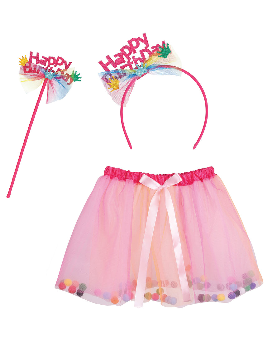 Set de fée Happy Birthday fille