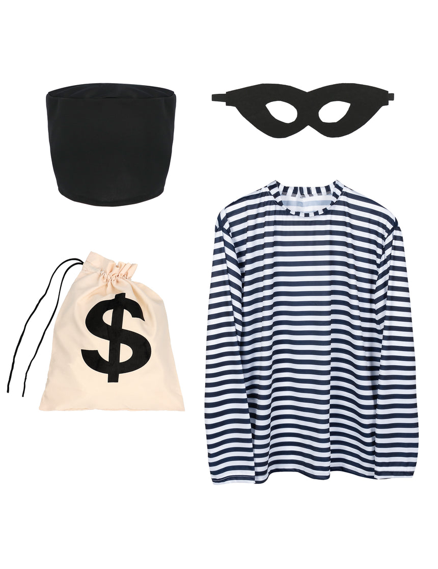 Set déguisement cambrioleur adulte