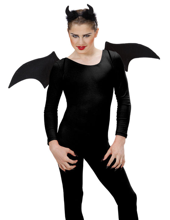 Set démon noir Halloween