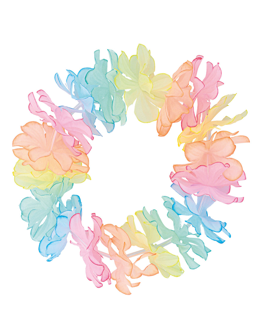 Set Hawaï pastel adulte