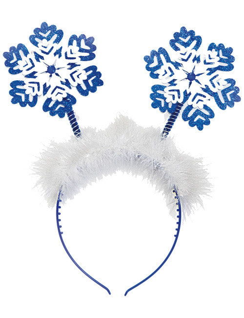 Serre-tête flocons de neige Noël femme