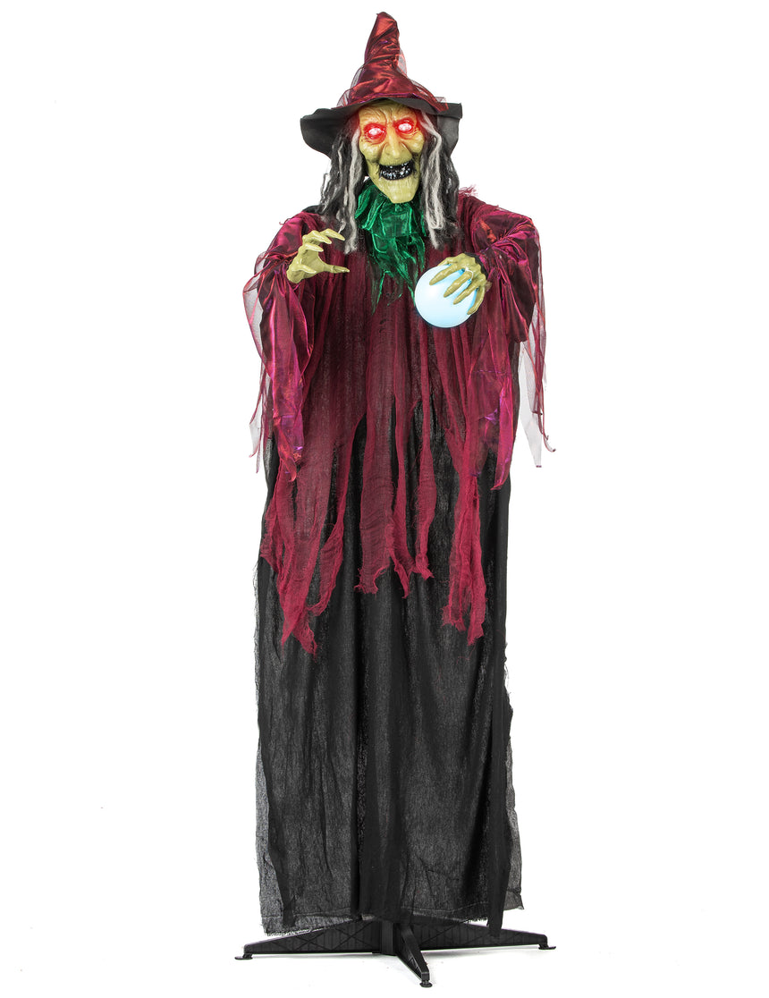 Sorcière maléfique animée - 168 cm