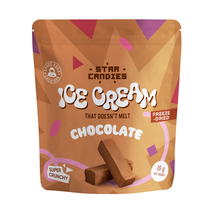 Star Candies Freeze-Dried Ice Cream Chocolat Small