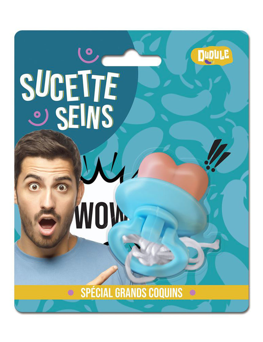Sucette humoristique seins