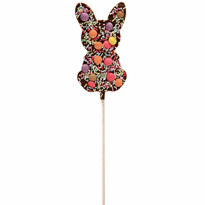 Sucette Lapin - Chocolat Noir - 40g