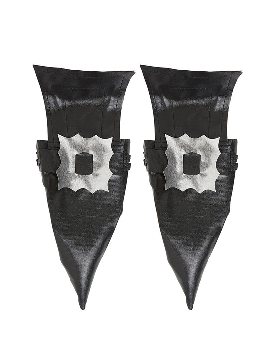 Sur-chaussures sorcière noires adulte Halloween