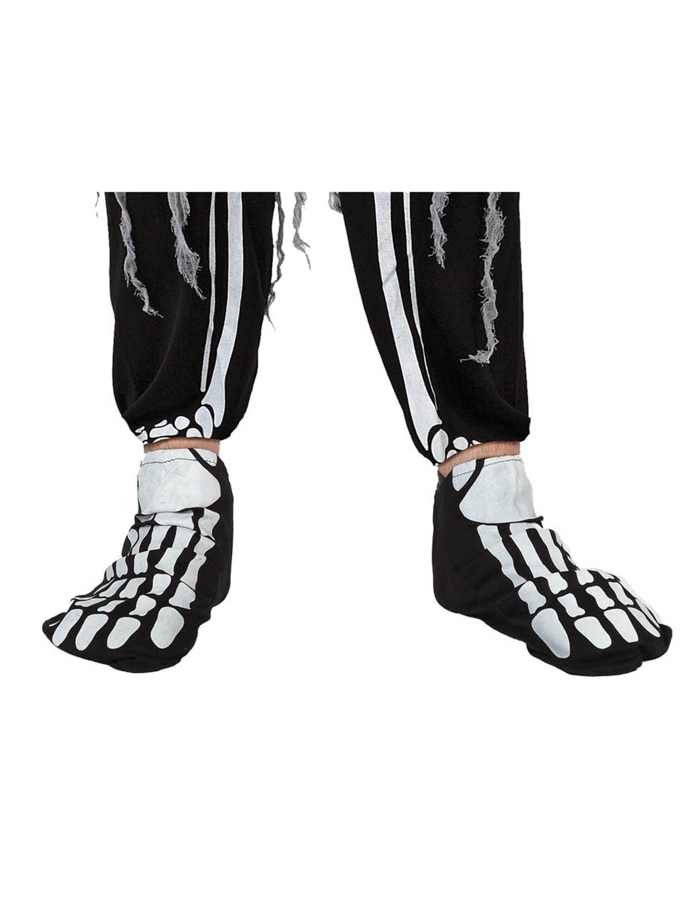 Sur-chaussures squelette adulte Halloween