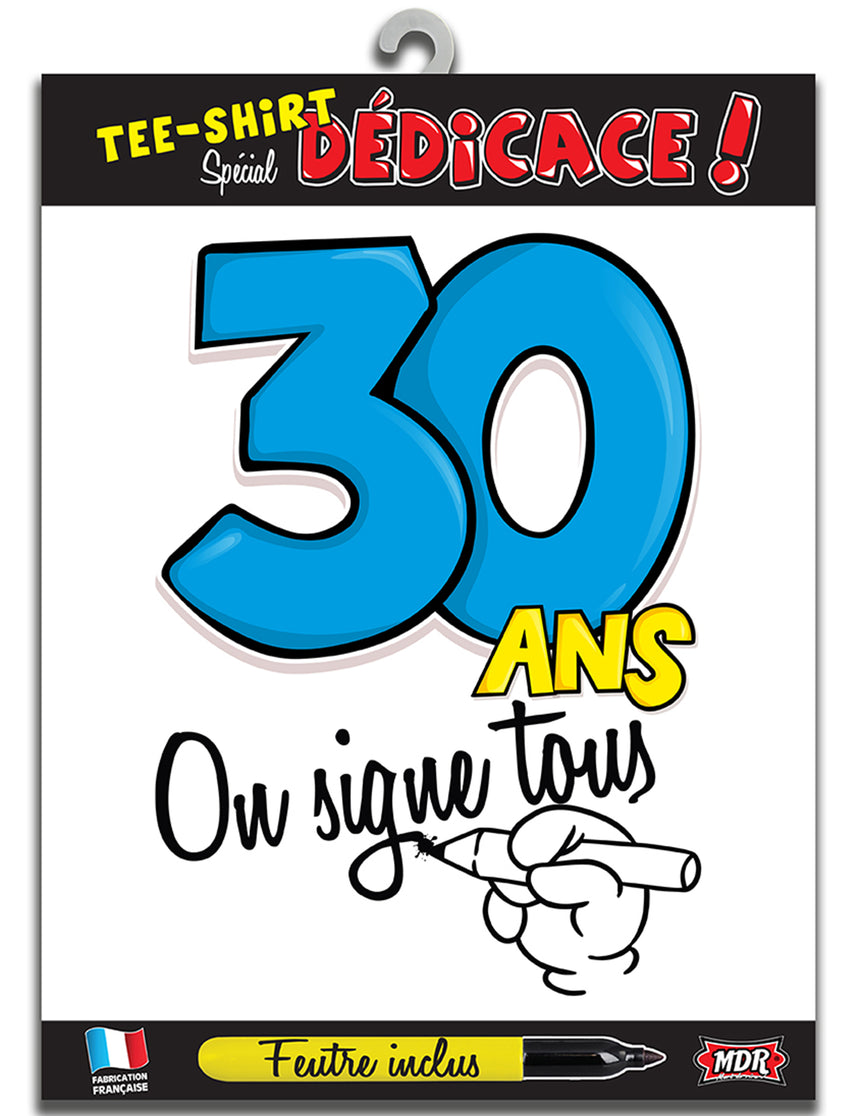 T-shirt Age 30 ans