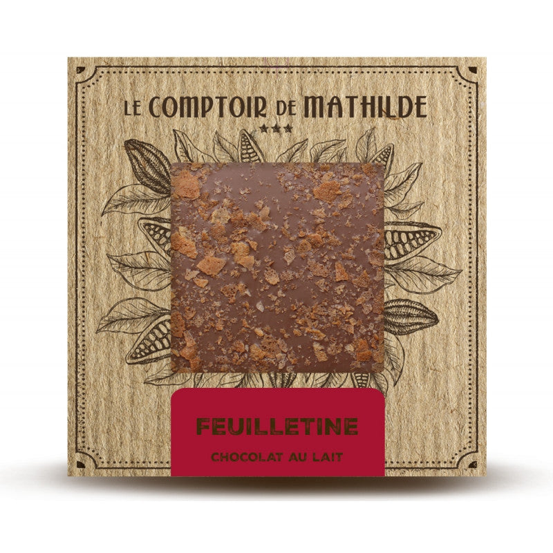Grué & Fleur de Sel - Tablette Chocolat blanc au caramel - 80g