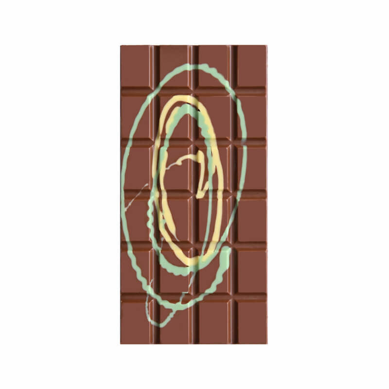 Tablette Dubaï Style - Chocolat Lait Pistache - 100g