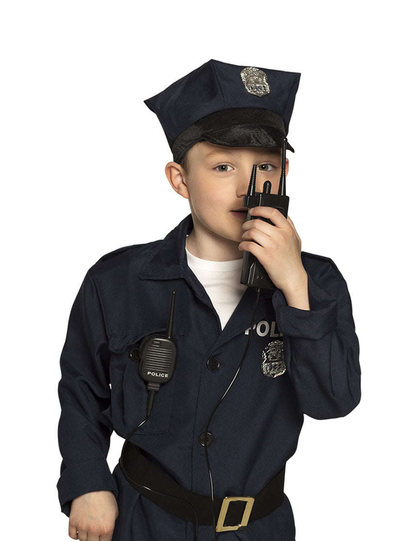 Talkie walkie de policier enfant