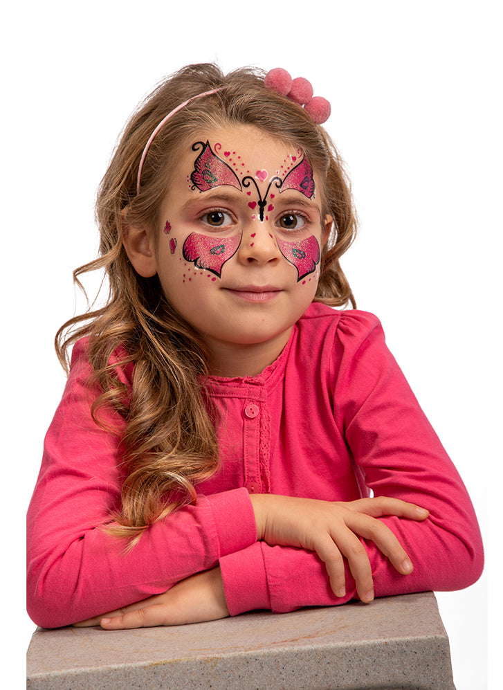 Tatouages adhésifs papillon enfant