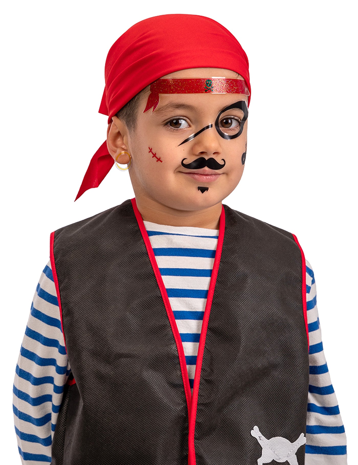 Tatouages adhésifs pirate enfant