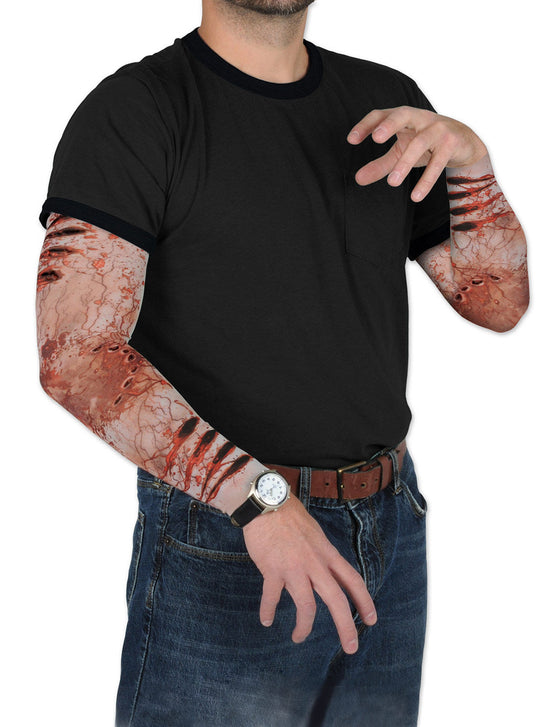 Manches fausses blessures zombie