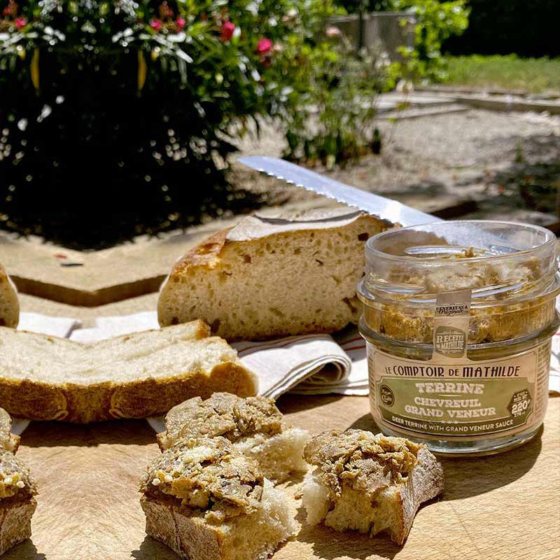 Terrine de Chevreuil - Sauce Grand Veneur - 220g