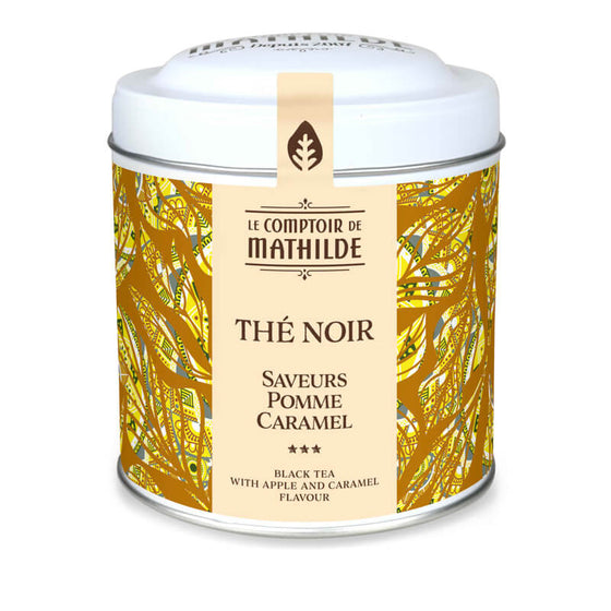 Thé Noir Saveurs Pomme Caramel - 100g