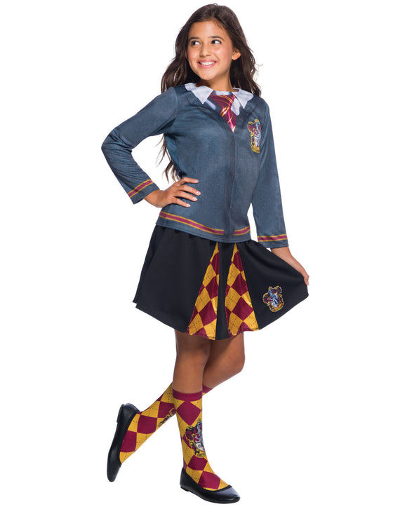 Top avec jupe Gryffondor Harry Potter fille