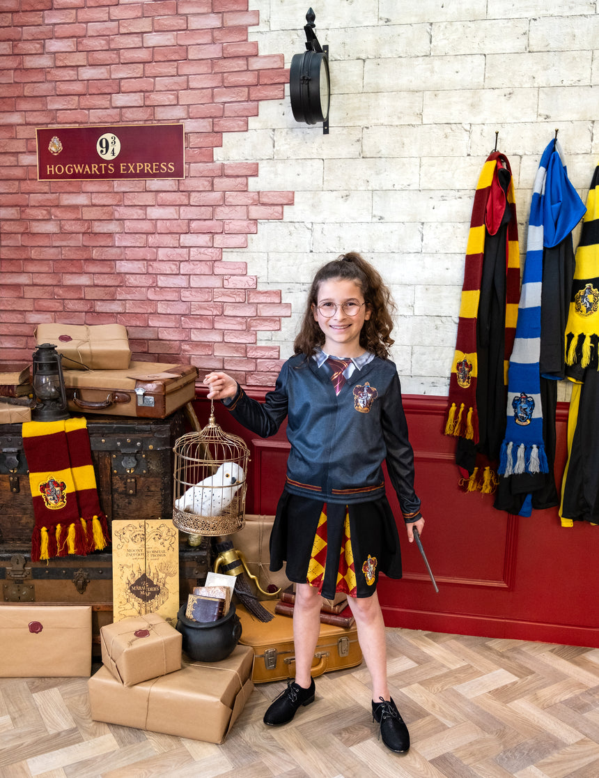 Top avec jupe Gryffondor Harry Potter fille