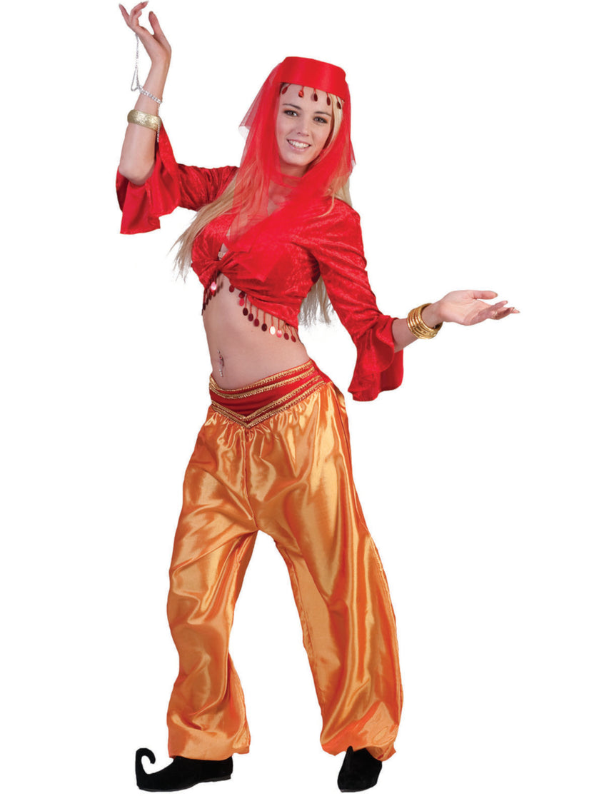 Top danseuse rouge femme