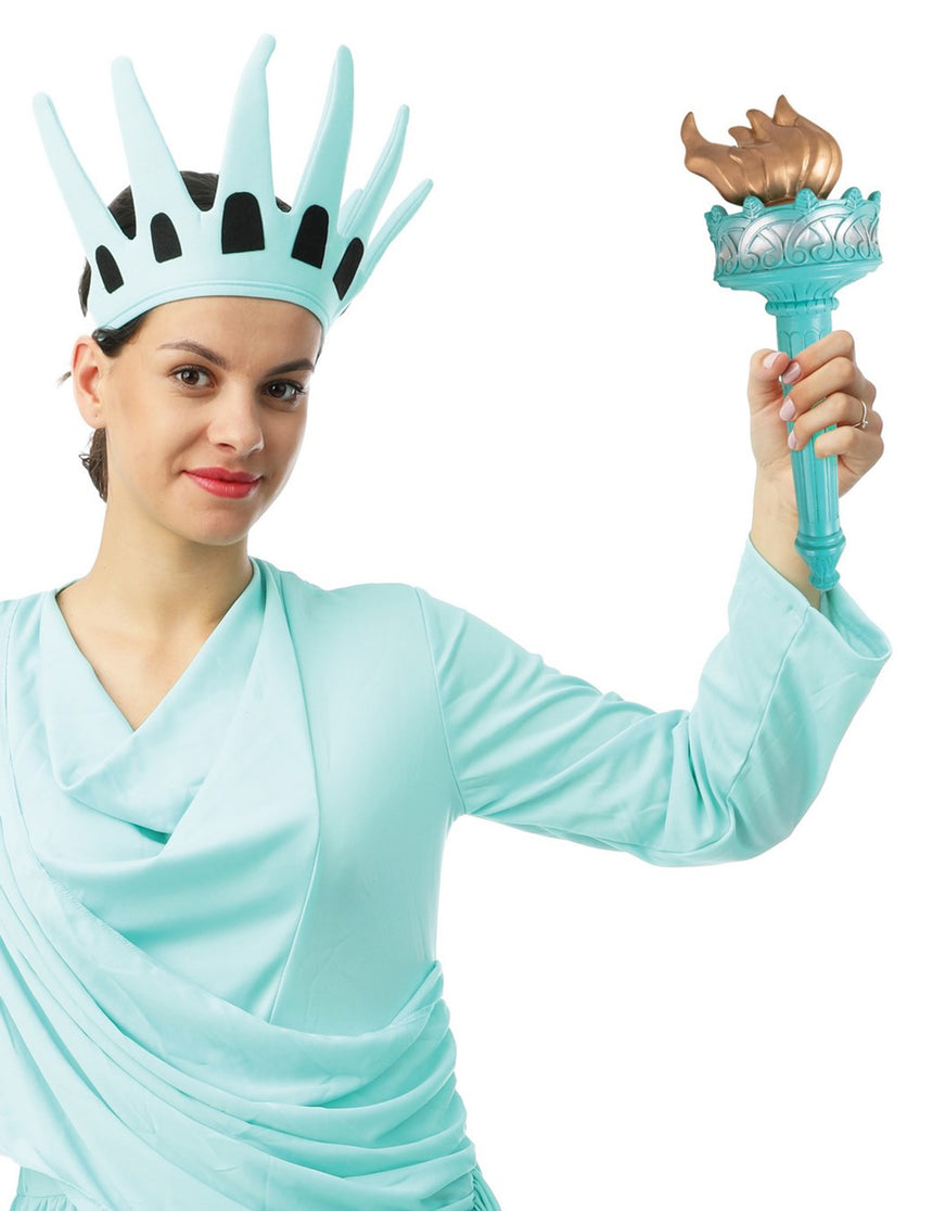 Torche statue de la liberté 30 cm