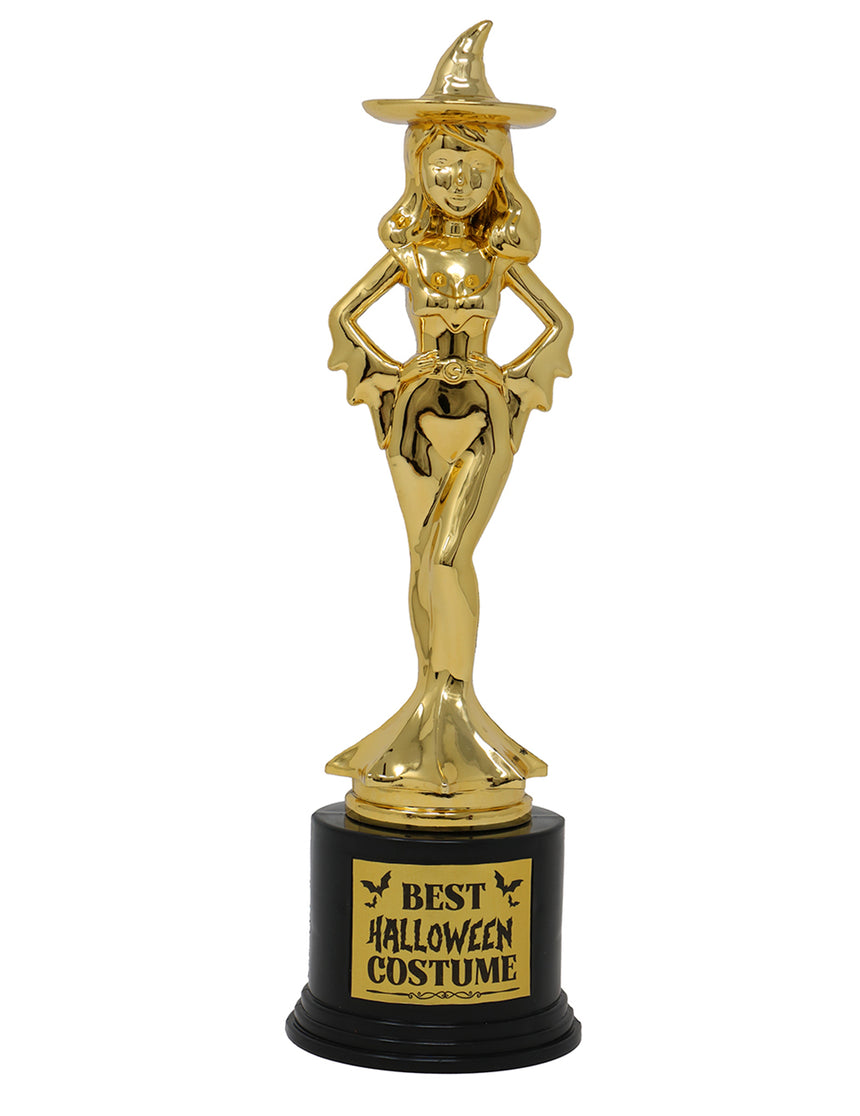 Trophée sorcière meilleur costume d'Halloween