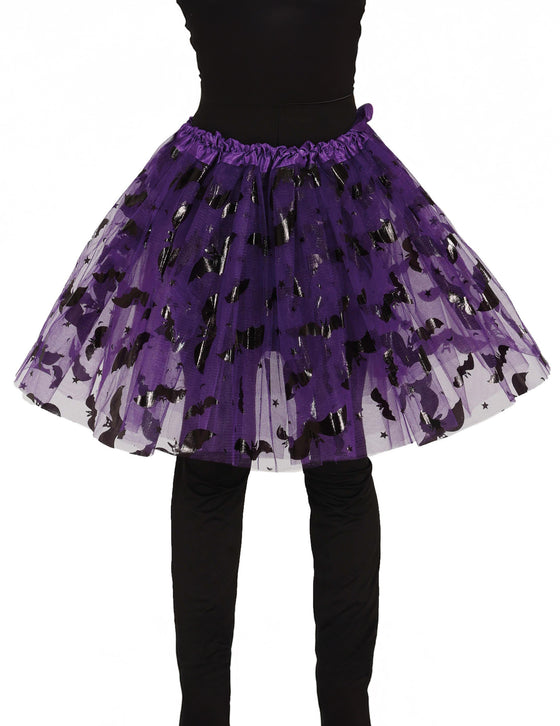 Tutu chauve-souris violet fille