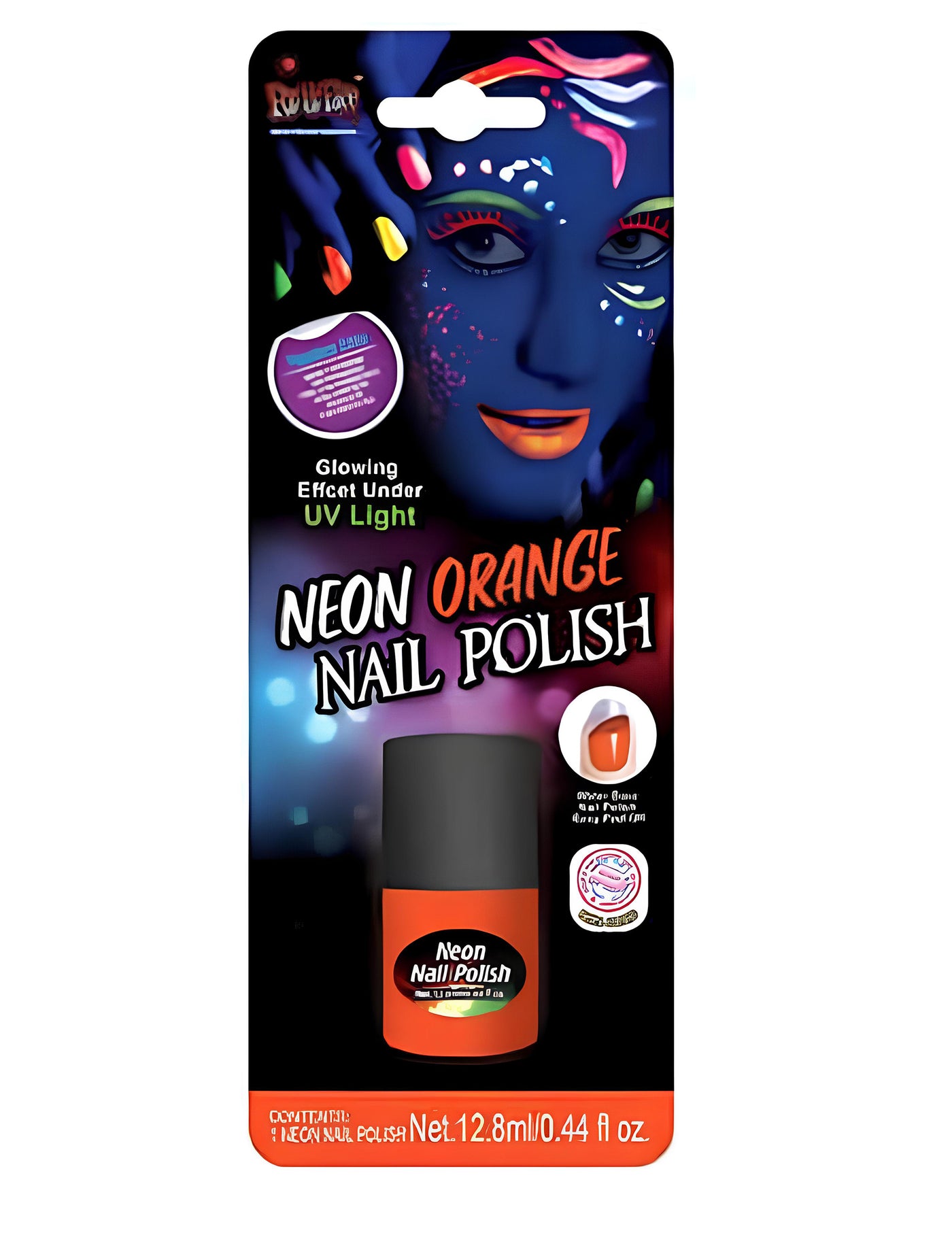 Vernis à ongles néon orange