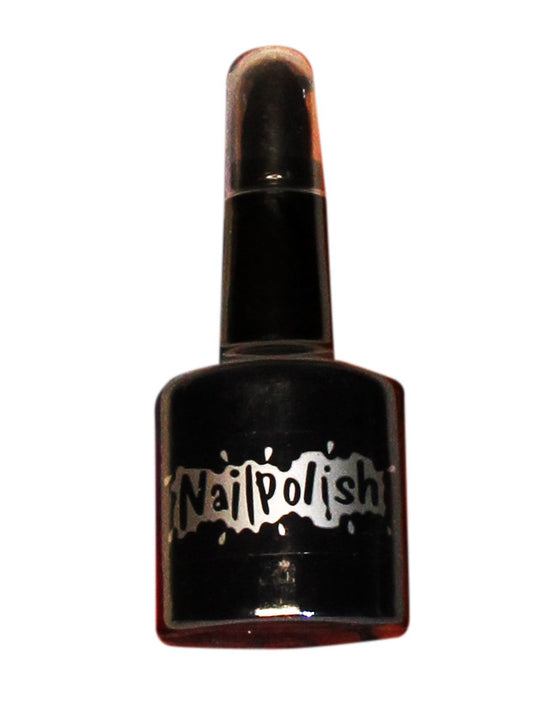 Vernis et rouge à lèvres noir adulte Halloween