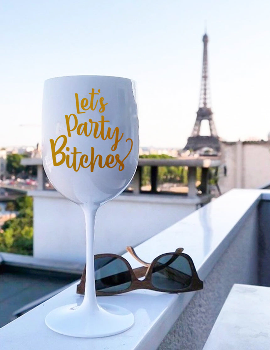 Verre Let's party bitches