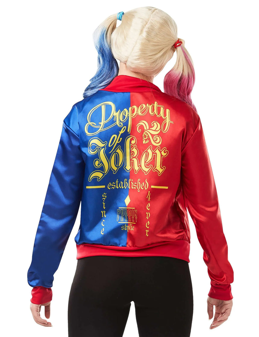 Veste et t-shirt intégré Harley Quinn Suicide Squad adolescente