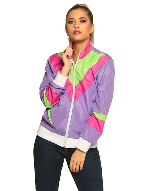 Veste jogging rétro femme