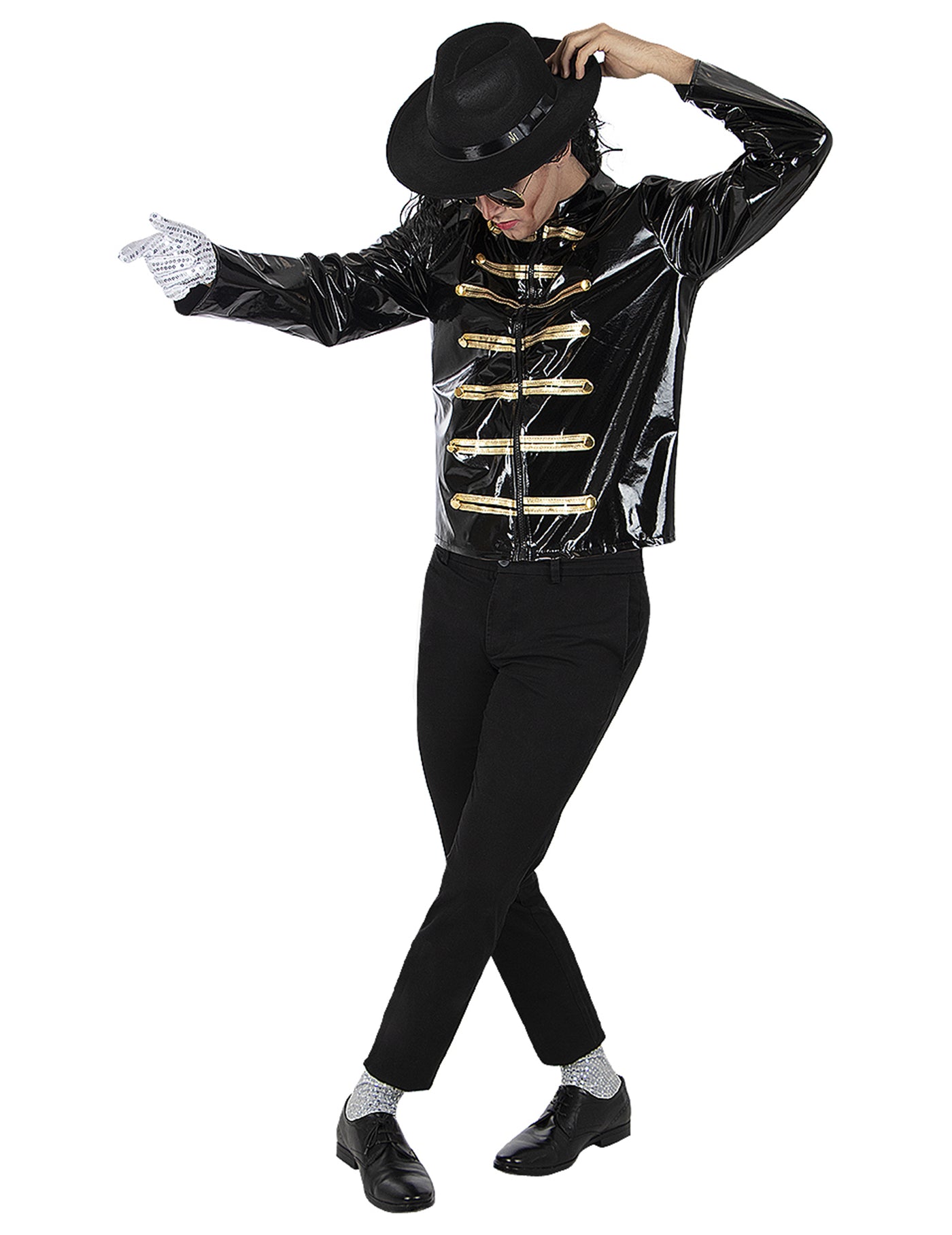 Veste noire Michael Jackson adulte
