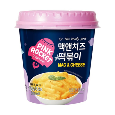 Youngpoong Pink Rocket Cup Topokki Mac & Cheese