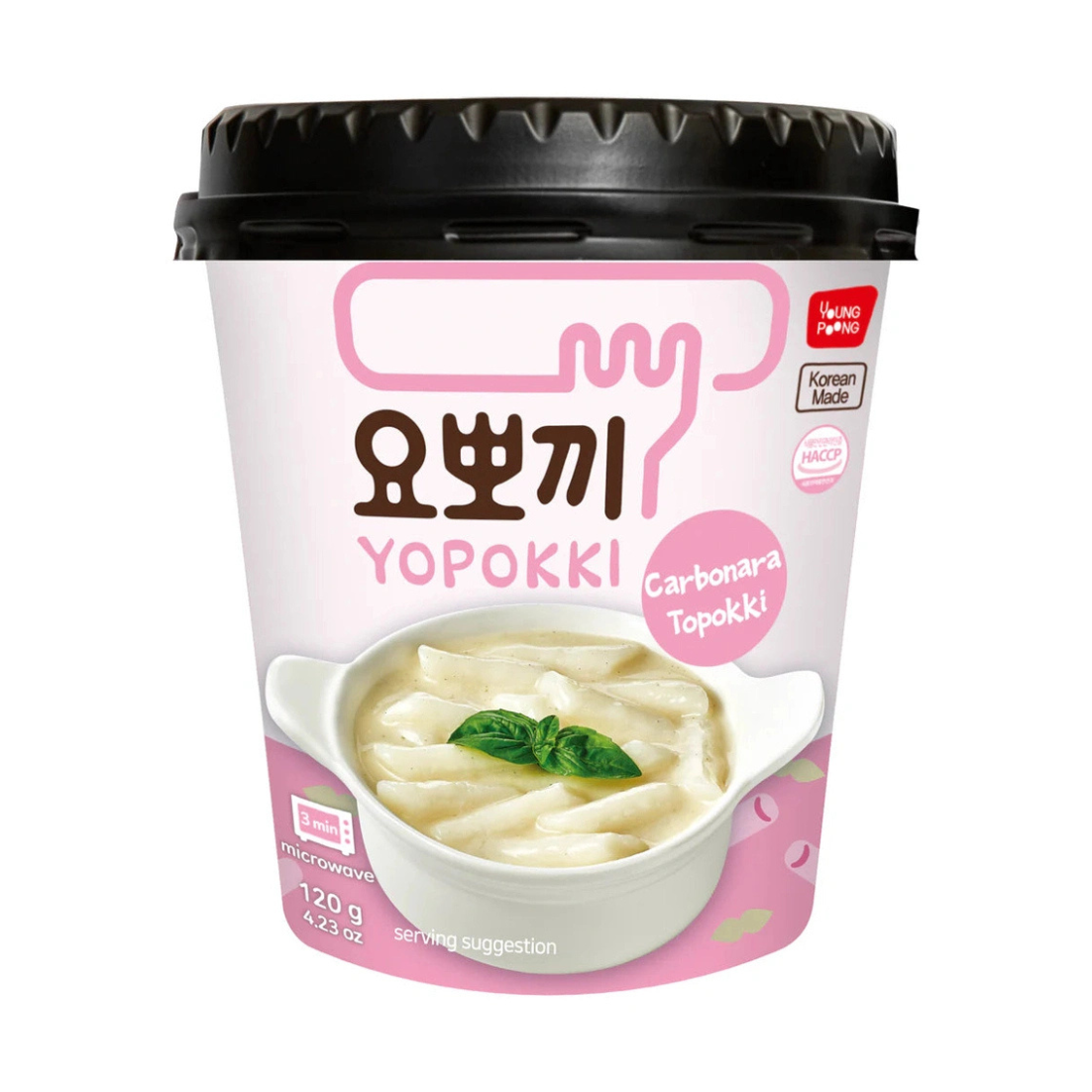 Youngpoong Yopokki Cup Topokki Carbonara
