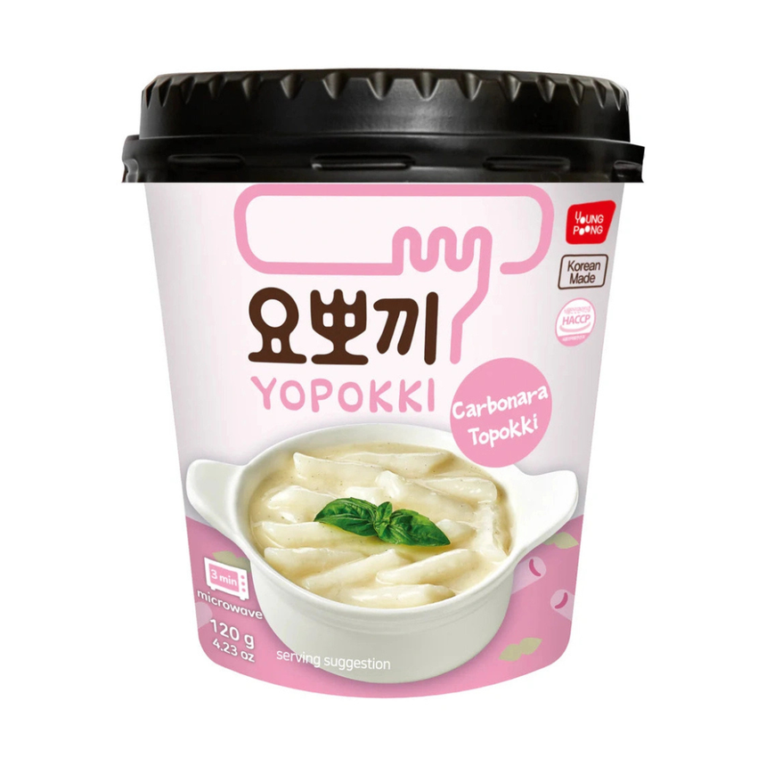 Youngpoong Yopokki Cup Topokki Carbonara